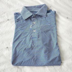 Men's NWT Southern Tide Striped Polo - BRRR (Keep Cool Technology) - Small